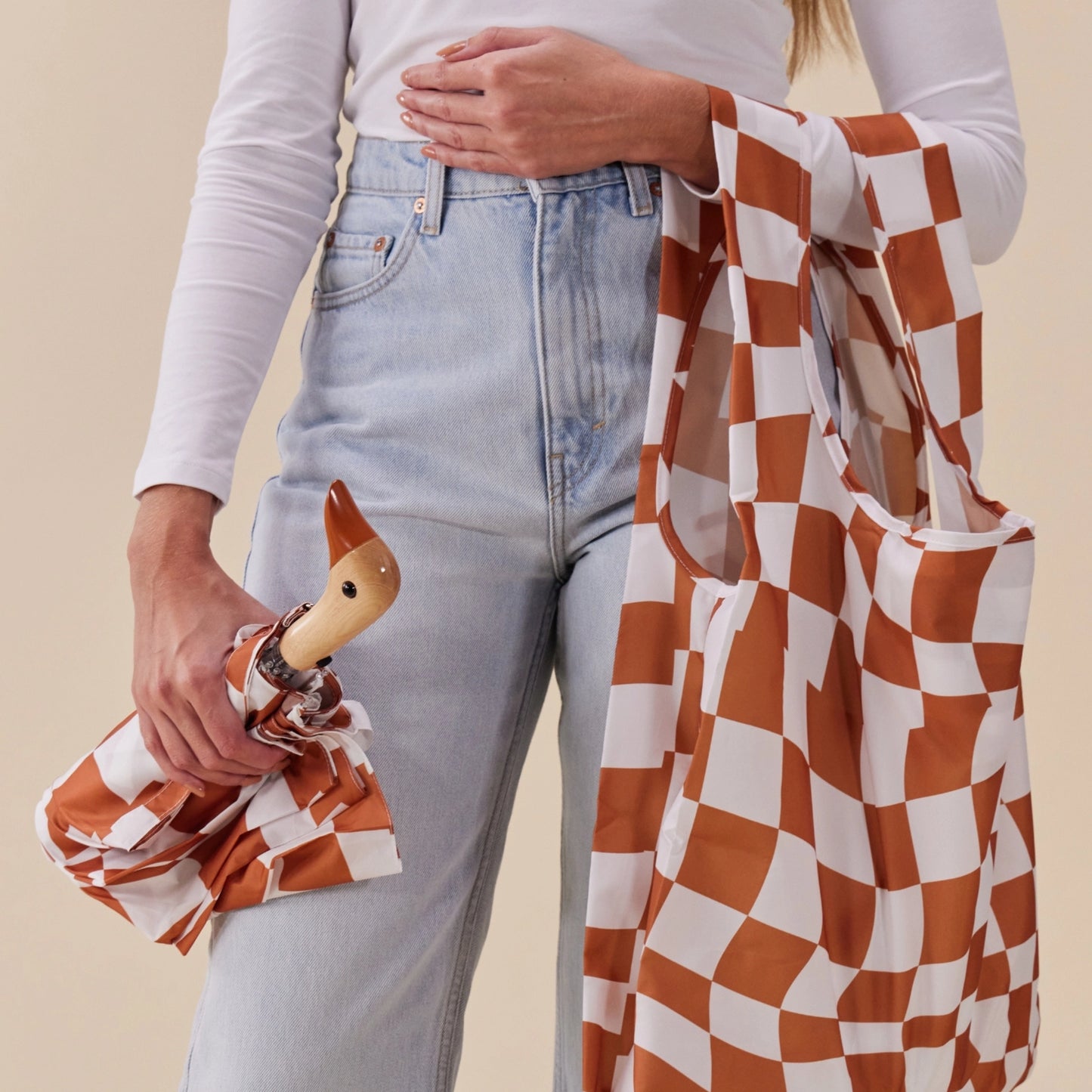 Original Duckhead Duck Umbrella, Peanut Butter