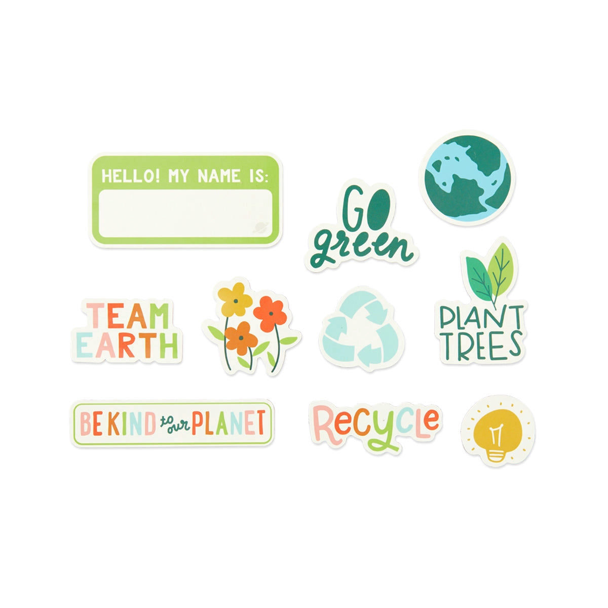 PlanetBox Mix & Match Magnets, Go Green