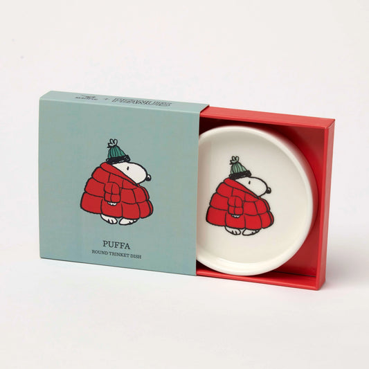 Magpie Peanuts Round Shaped Trinket Dish, Puffa