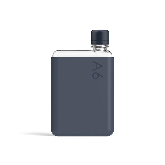 Memobottle™ A6 Transparent Bundle 375ml, Midnight Blue