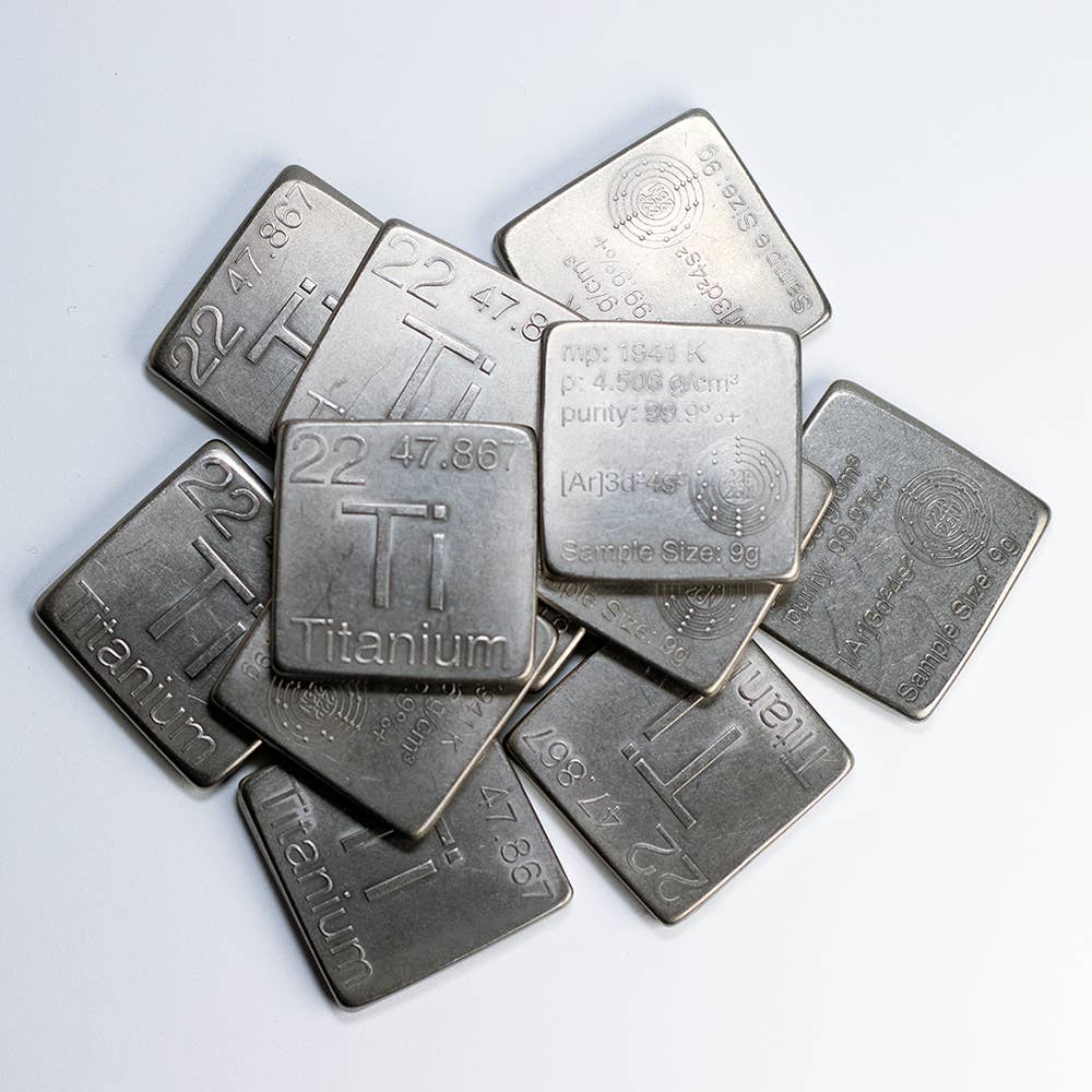 Shire Post Mint Titanium Square Bullion