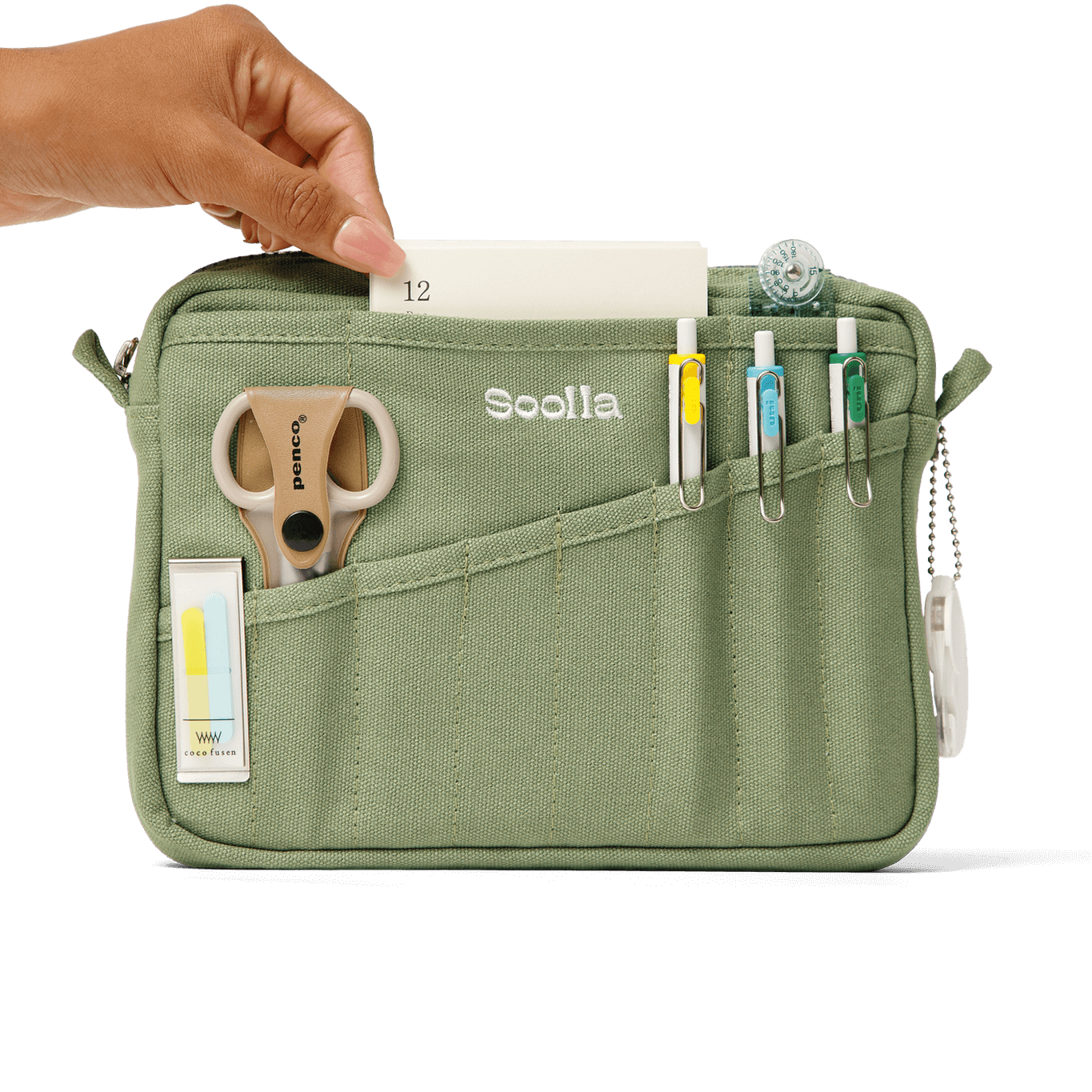 Soolla Studio Pouch, Becca Sands