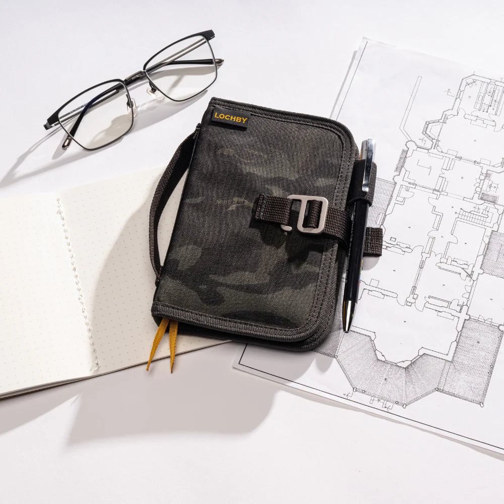 Lochby Mini Field Journal, Black Multicam