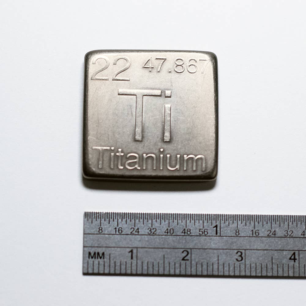 Shire Post Mint Titanium Square Bullion