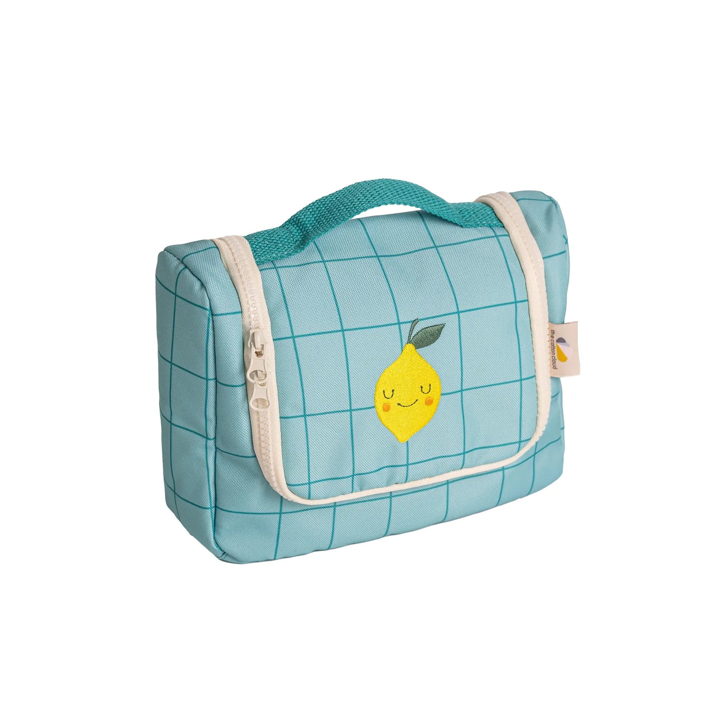 The Cotton Cloud Toiletry Bag, Lola Lemon