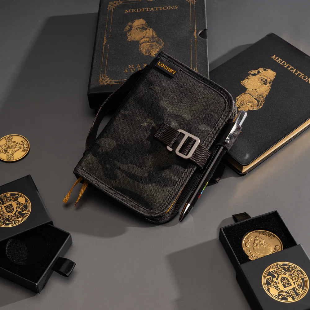 Lochby Mini Field Journal, Black Multicam