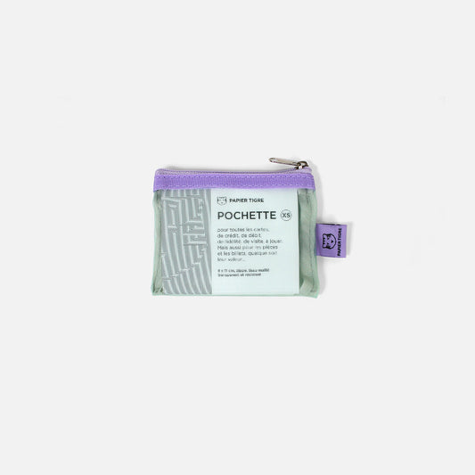 Papier Tigre Mesh Pocket XS, Lilac Mint