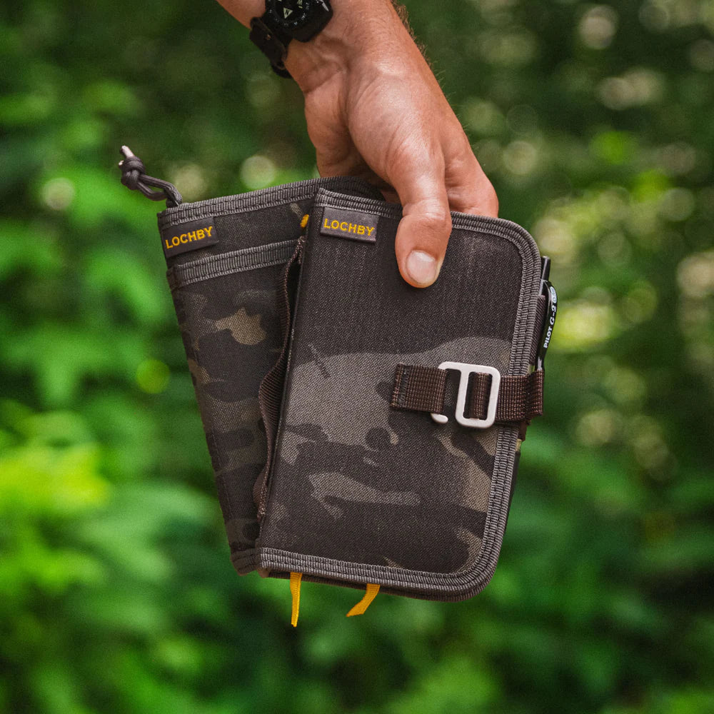Lochby Mini Field Journal, Black Multicam