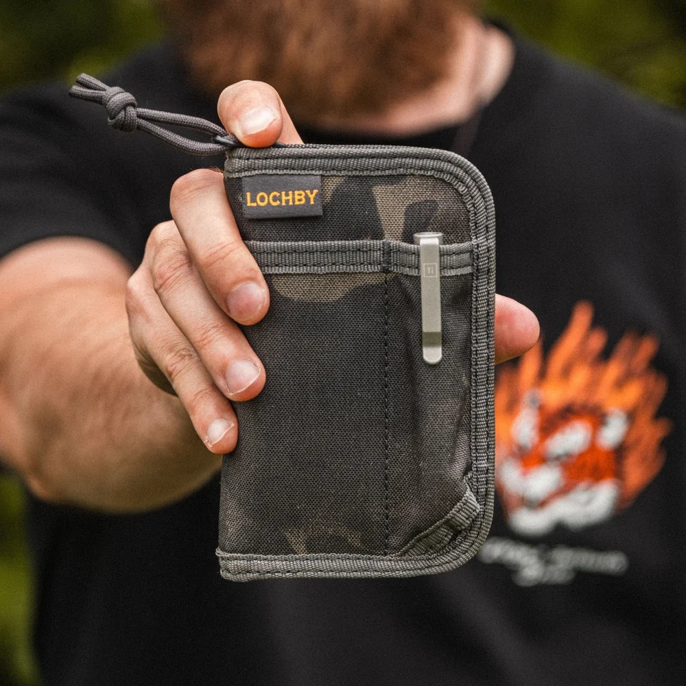 Lochby Mini Pocket Journal, Black Multicam