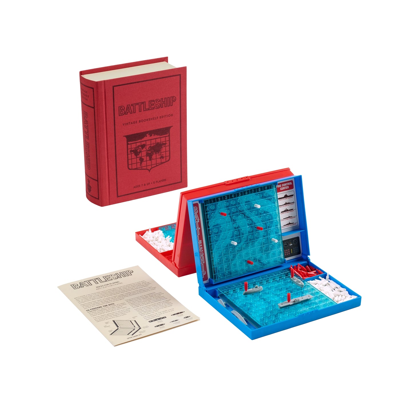 WS Game Company Vintage Bookshelf Edition, Battleship