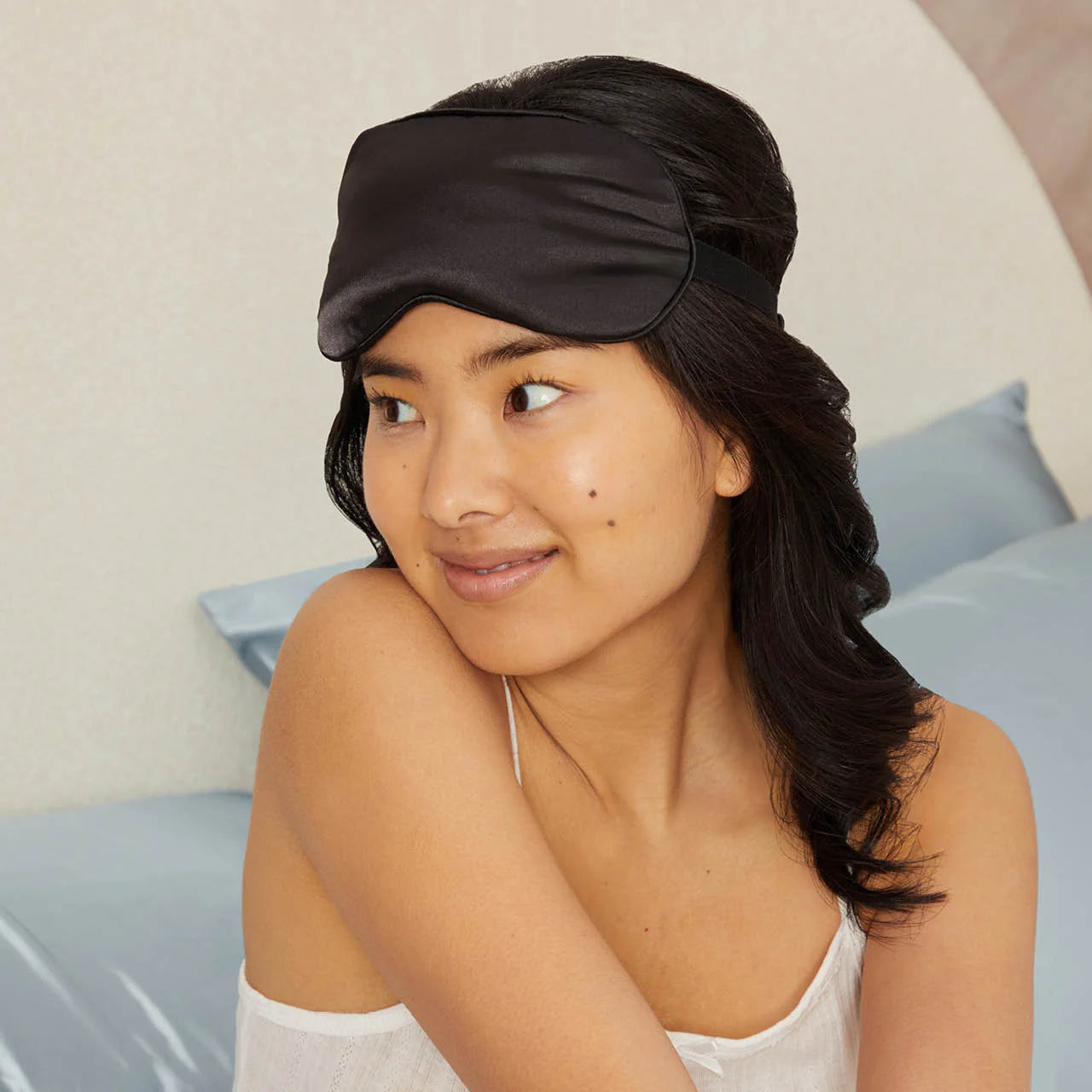 KITSCH Lavender Scented Satin Weighted Eye Mask