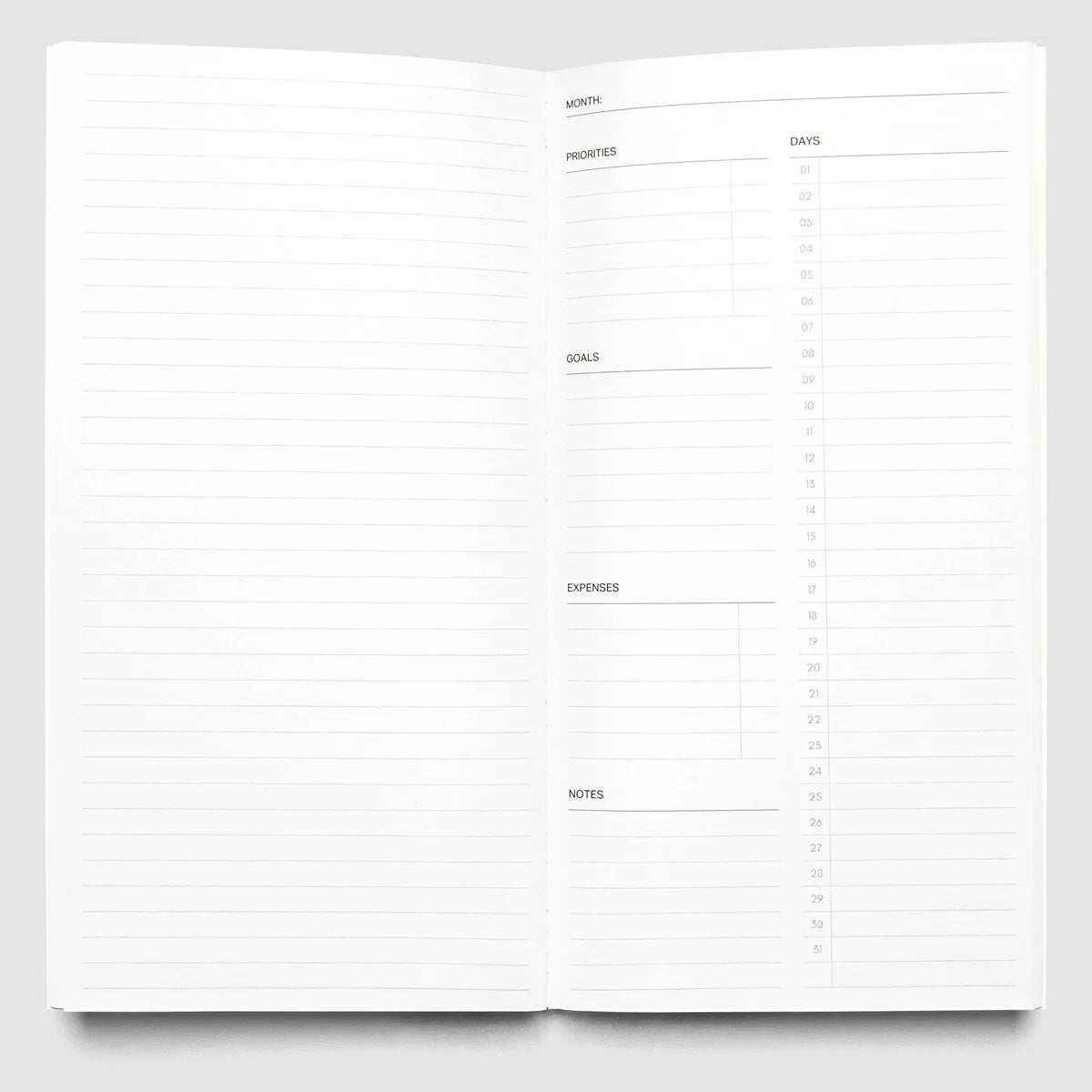 Cloth & Paper FORMA Travel Notebook Set, A5 Slim