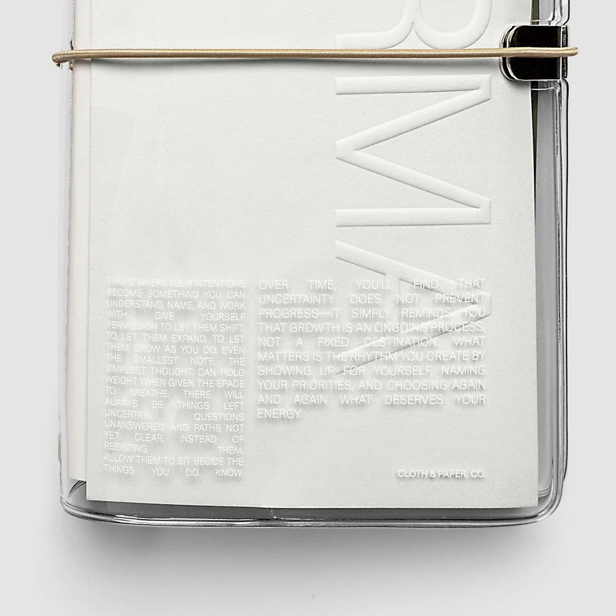 Cloth & Paper FORMA Travel Notebook Set, A5 Slim