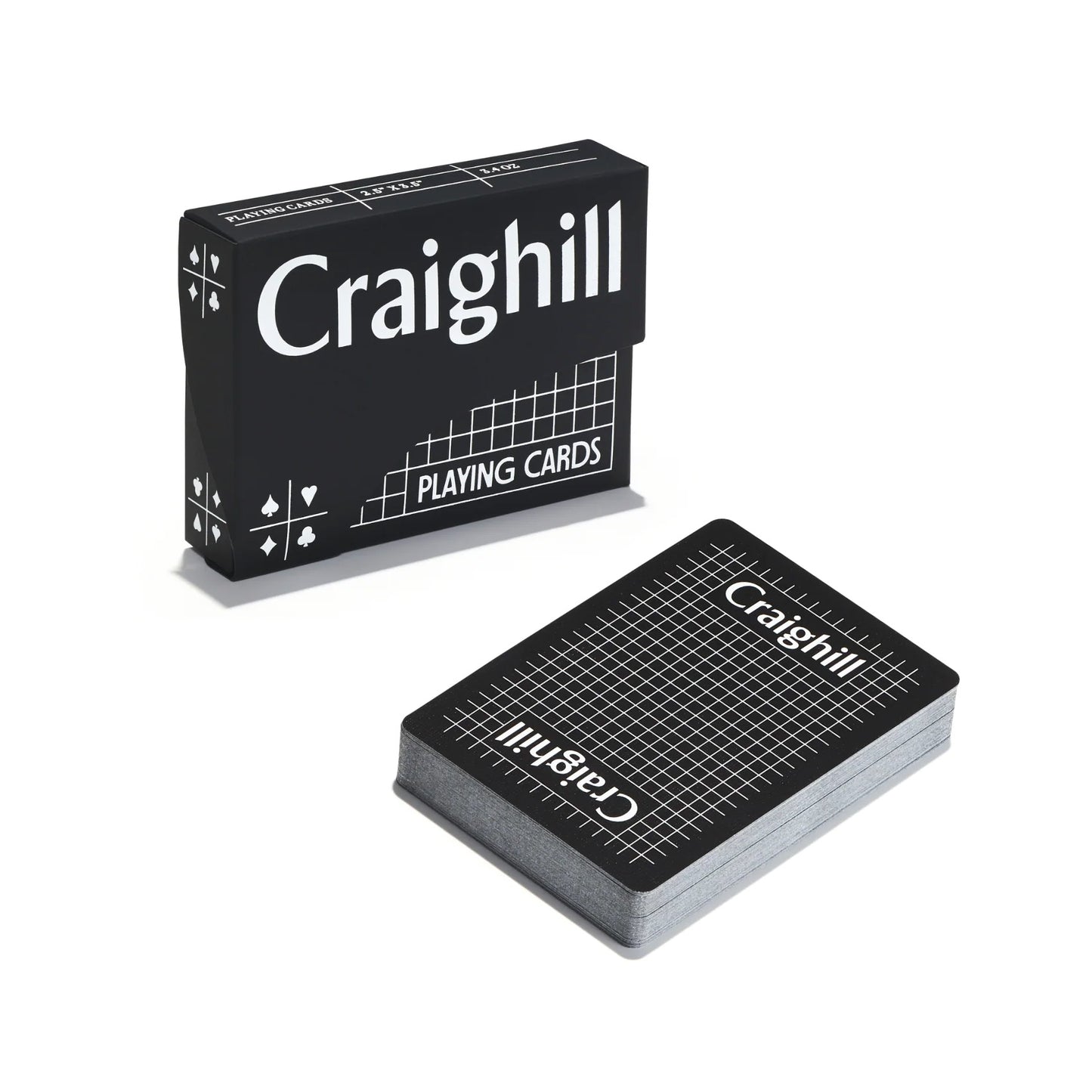 Craighill Playing Cards, Black