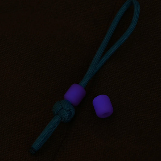 Viperade VAB6 Resin Knife Beads Glow-in-the-Dark (2pcs Set), Purple