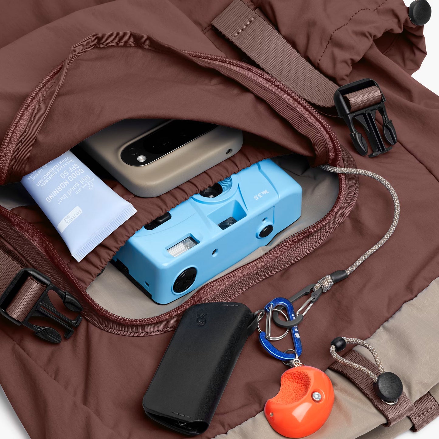 Bellroy Cinch Backpack 20L, Burgundy