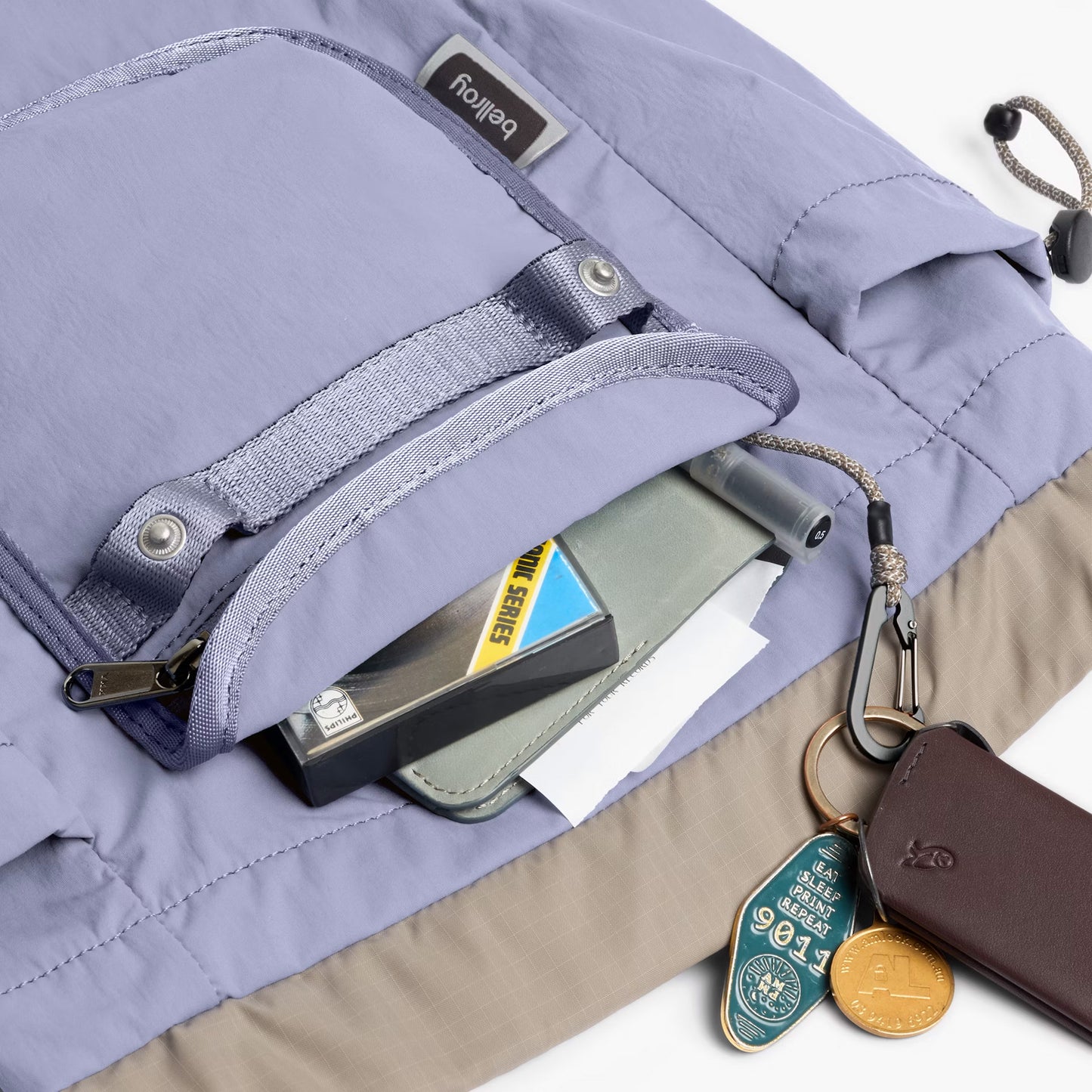 Bellroy Cinch Minipack 9L, Lilac Haze