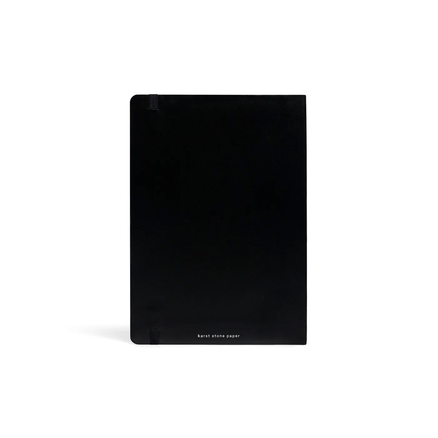 Karst Stone Paper Softcover Notebook A5 Black, Lined