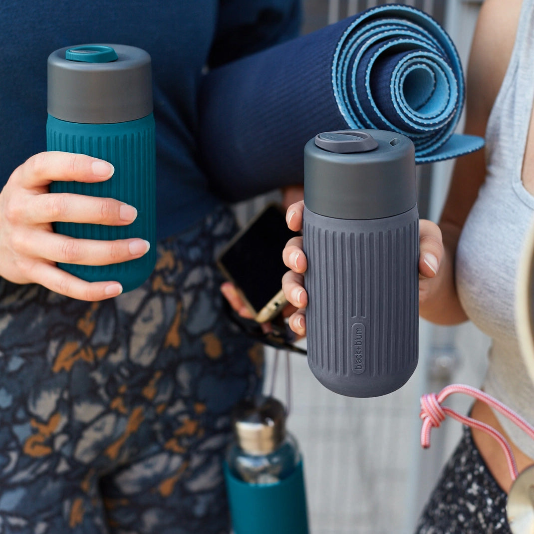 Black + Blum Glass Travel Cup, Ocean