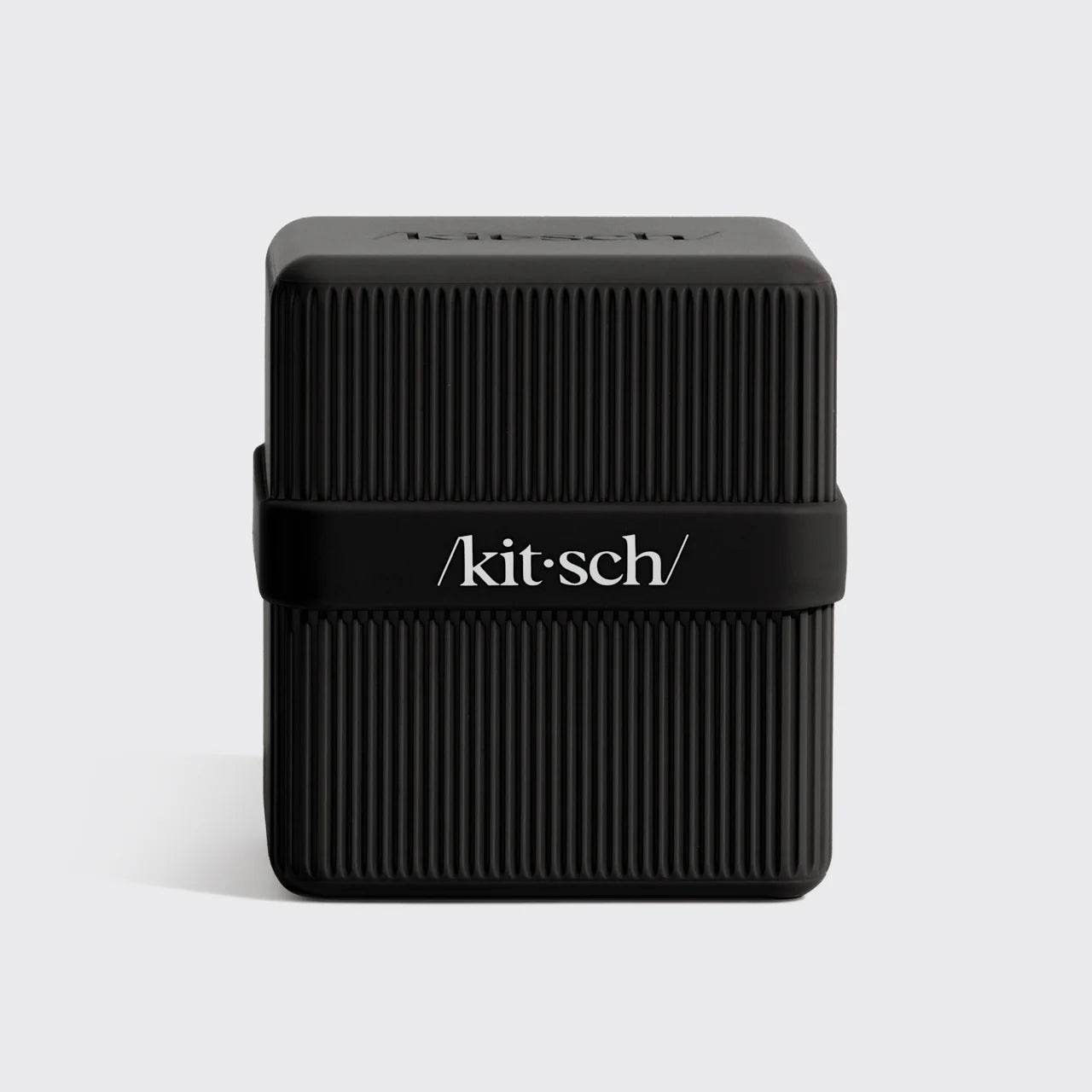 KITSCH 2-Compartment Travel Case, Black