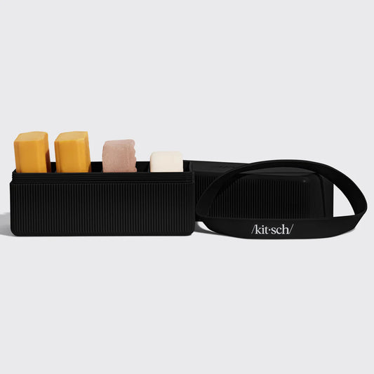KITSCH 4-Compartment Travel Case, Black