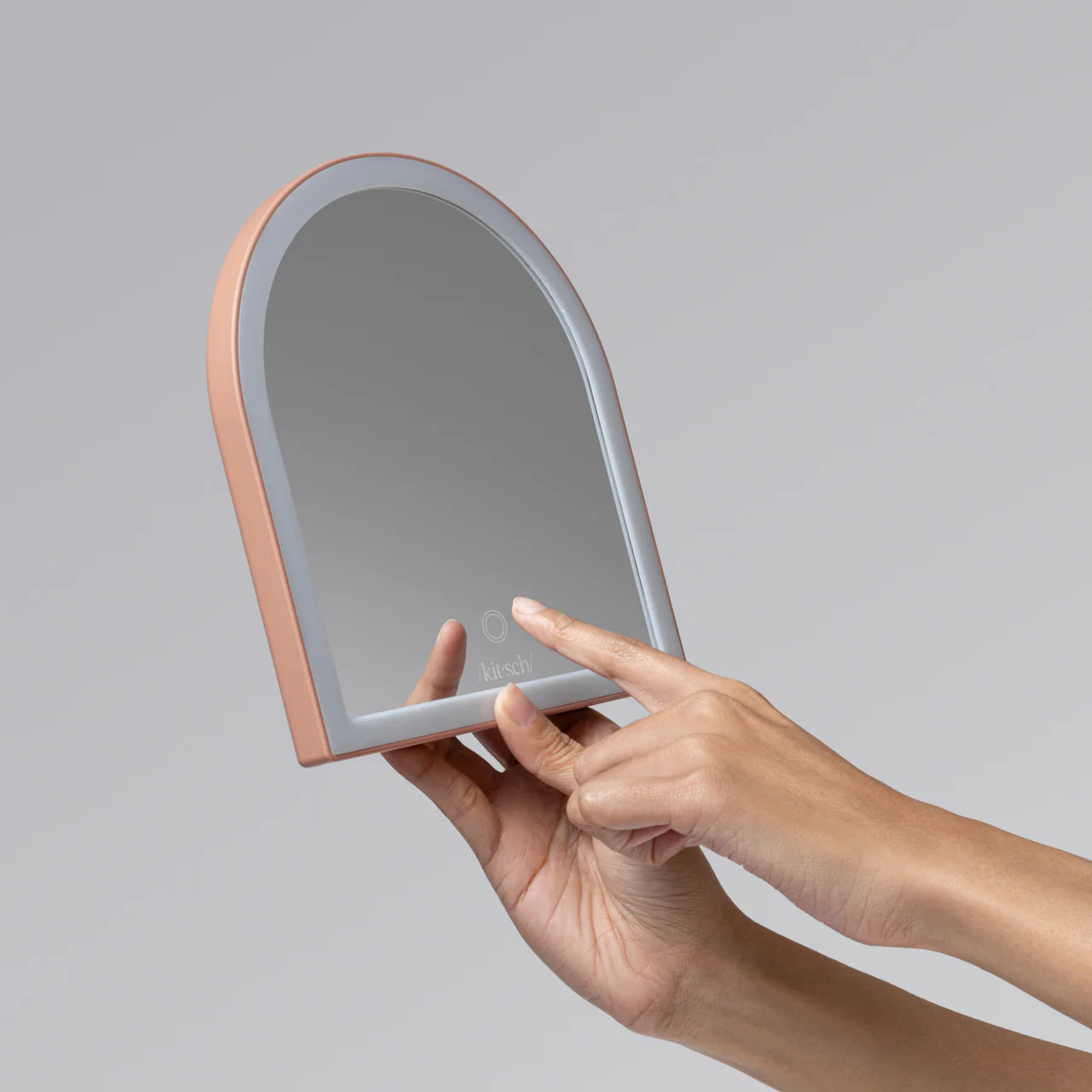 KITSCH Arch Desk Mirror, Terracotta