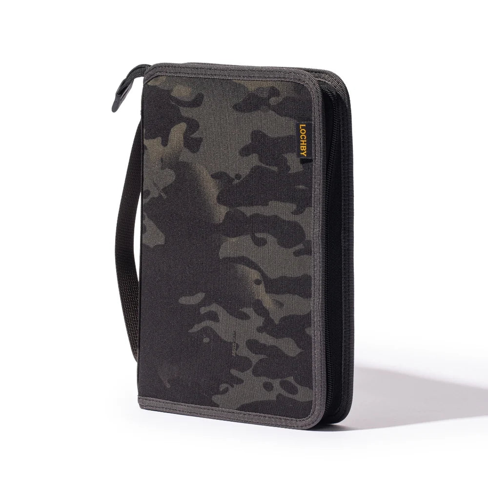 Lochby Field Folio A5, Black Multicam