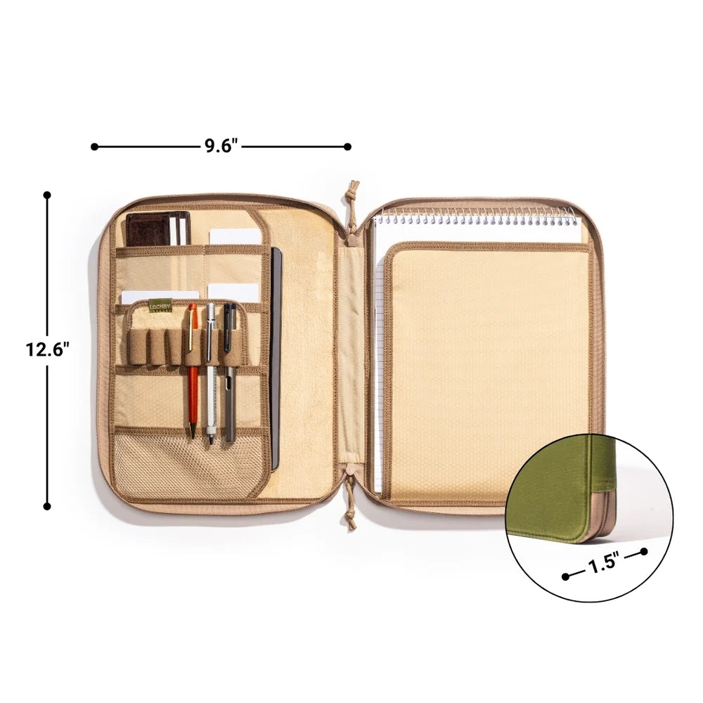 Lochby Daily Folio A4, Olive