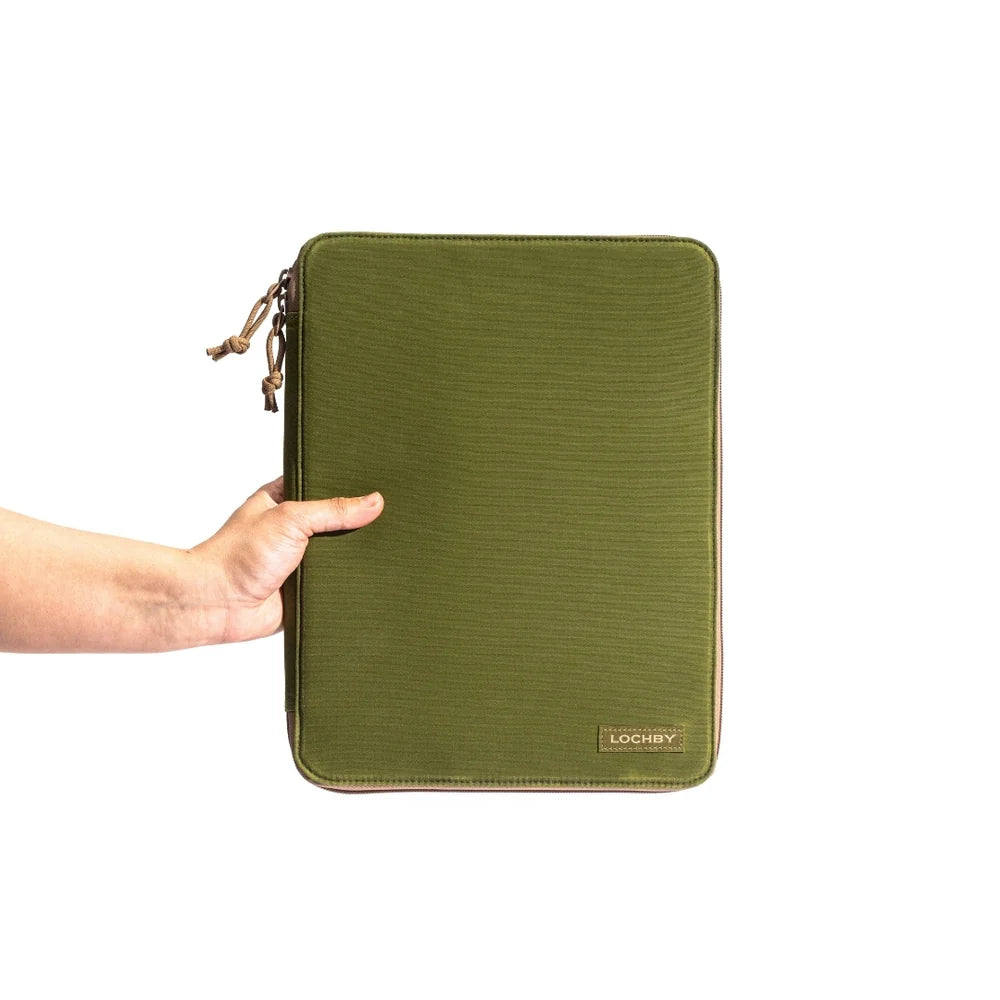 Lochby Daily Folio A4, Olive