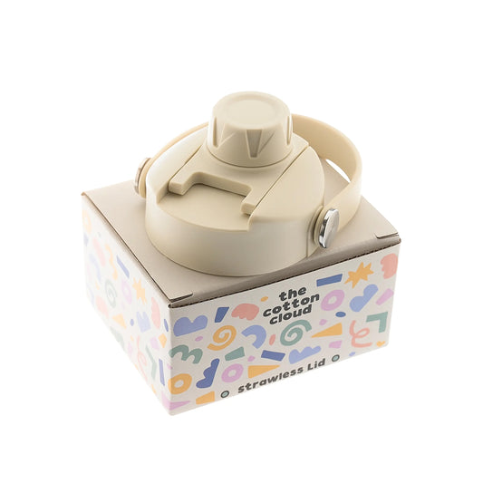 The Cotton Cloud Strawless Lid For Stainless Steel Bottles