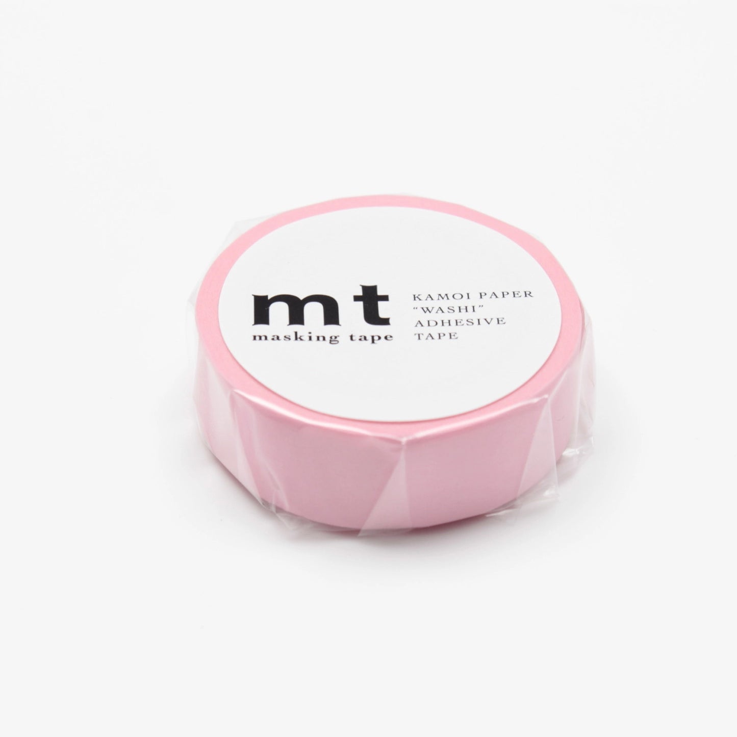 Mt masking tape Mt Basic 15mm Washi Tape, Rose Pink