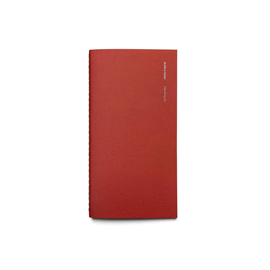 Cloth & Paper Travel Notebook Pocket Plus, Meeting Notes Bordeaux