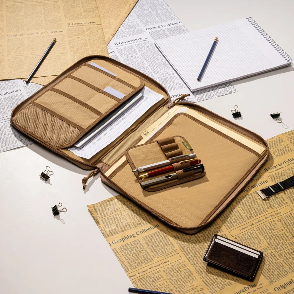 Lochby Daily Folio A4, Olive