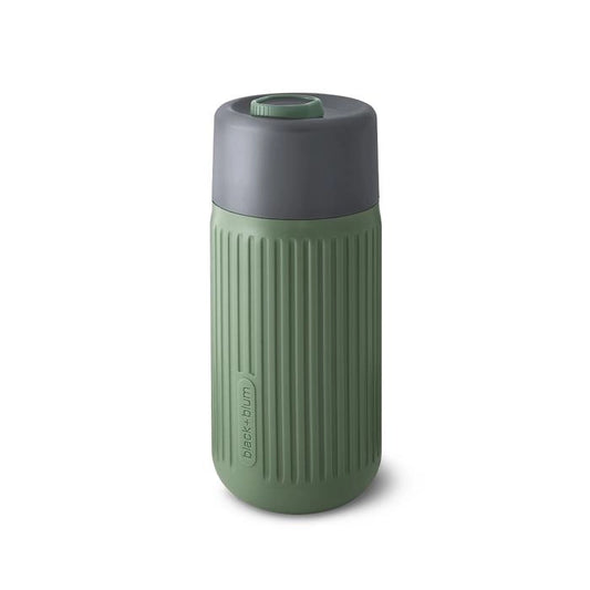 Black + Blum Glass Travel Cup, Olive