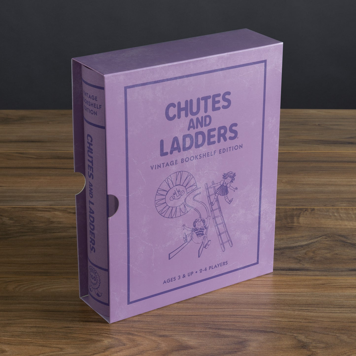 WS Game Company Vintage Bookshelf Edition, Chutes and Ladders