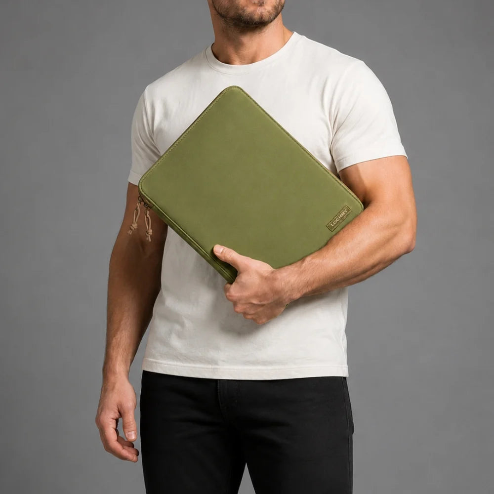 Lochby Daily Folio A4, Olive
