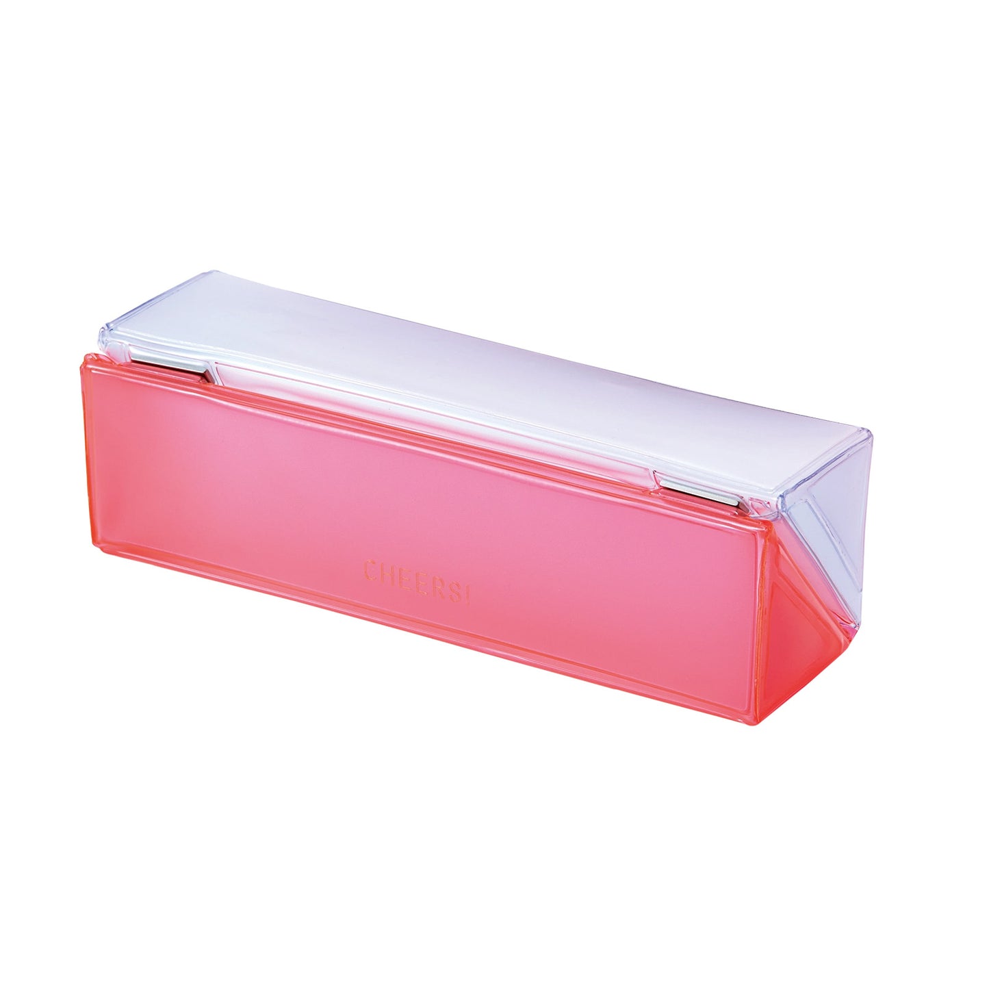 KING JIM Pop Color Clear Pen Case