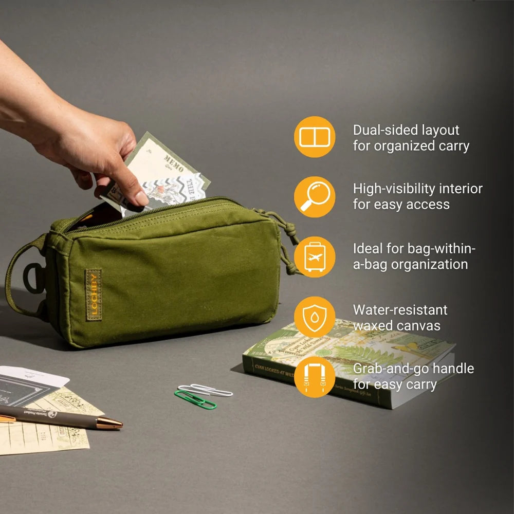 Lochby Venture Pouch, Olive