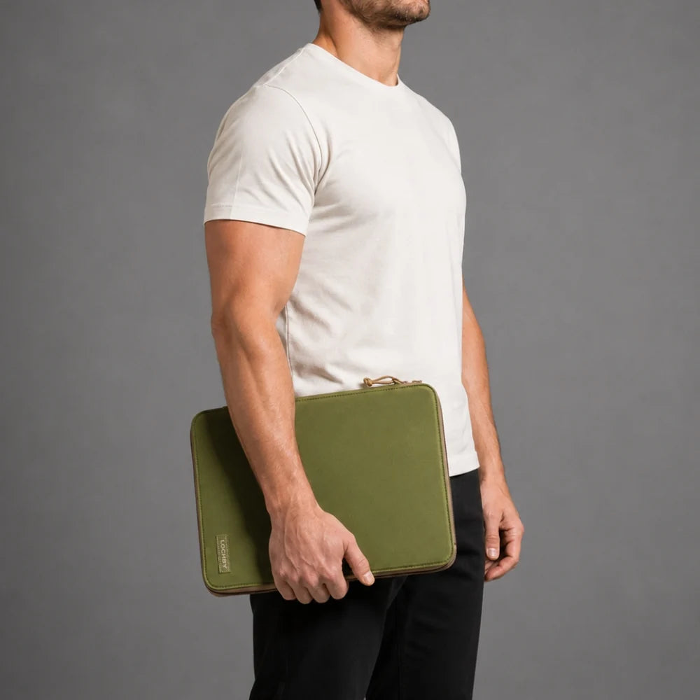 Lochby Daily Folio A4, Olive