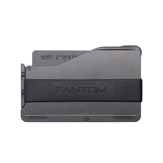 Fantom Wallet X Silicone Band, Black