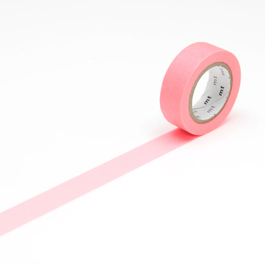 Mt masking tape Mt Basic Shocking 15mm Washi Tape, Red