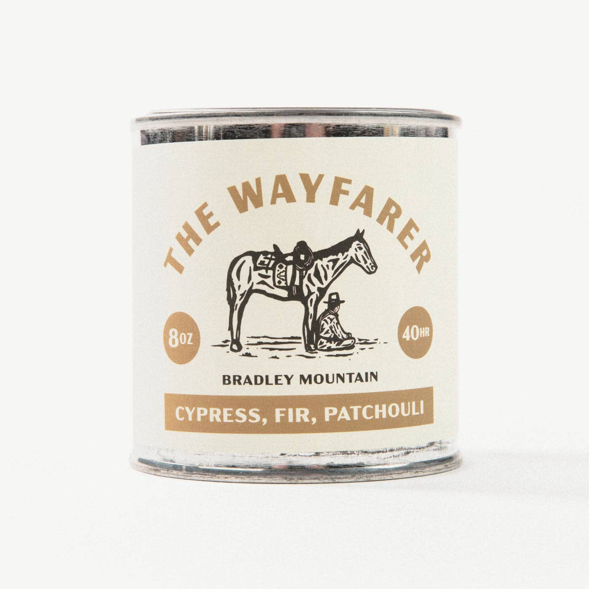 Bradley Mountain Travel Candle, The Wayfarer