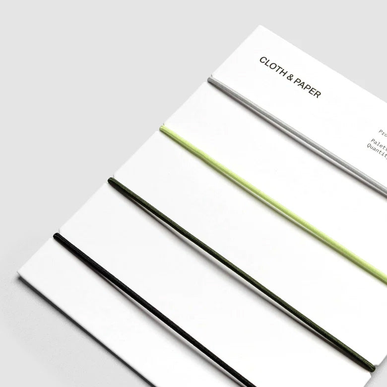 Cloth & Paper Exterior Bands Vinyl Travel Cover, Ash, Lisbon, Nori, & Avant Garde