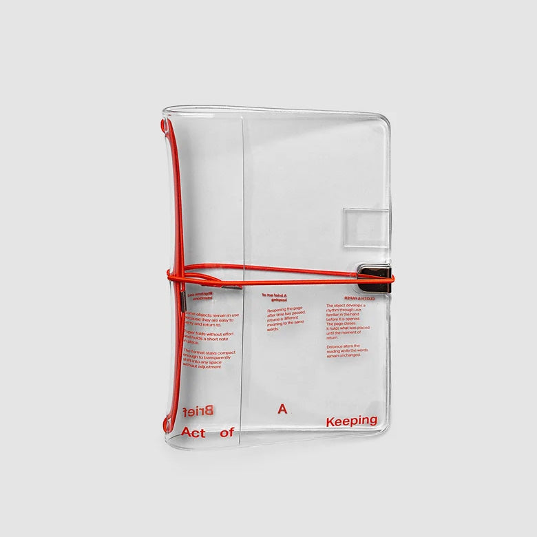 Cloth & Paper Act of Keeping Travel Cover Clear Vinyl, Pocket Plus