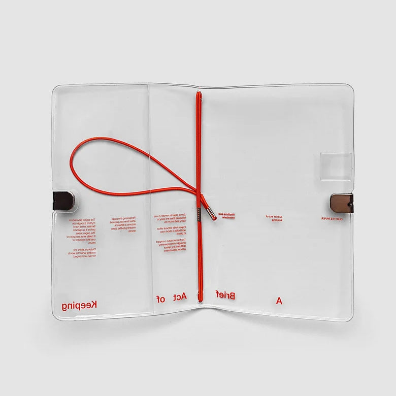 Cloth & Paper Act of Keeping Travel Cover Clear Vinyl, Pocket Plus