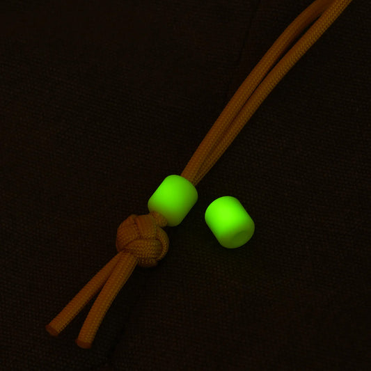 Viperade VAB6 Resin Knife Beads Glow-in-the-Dark (2pcs Set), Yellow