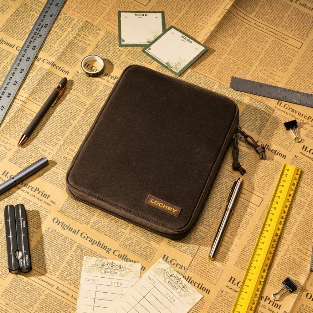 Lochby Daily Folio A5, Brown