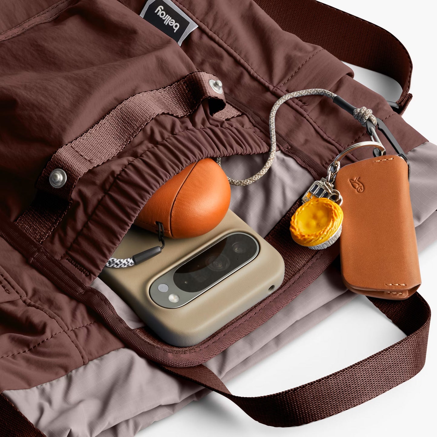 Bellroy Cinch Bucket Bag, Burgundy