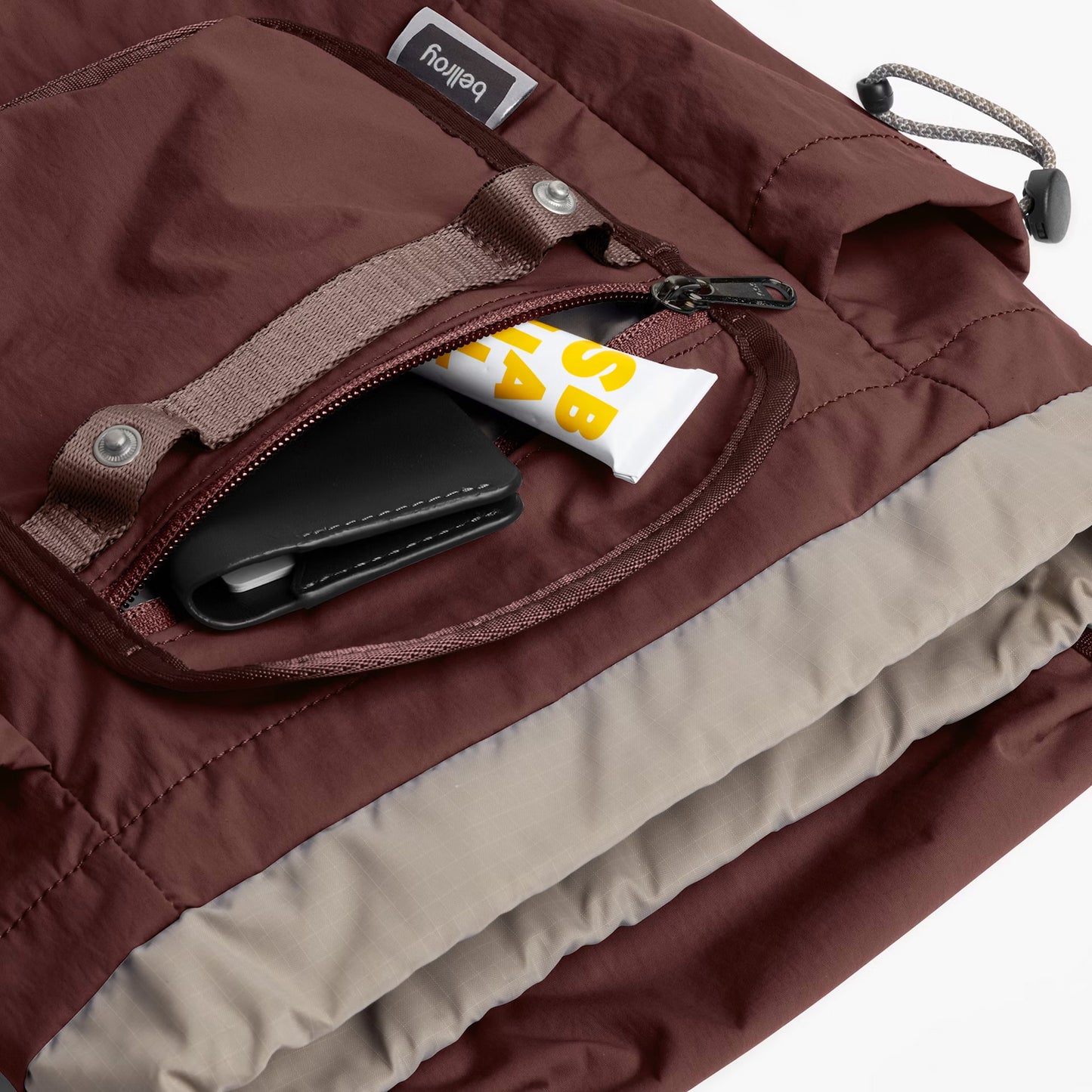 Bellroy Cinch Minipack 9L, Burgundy