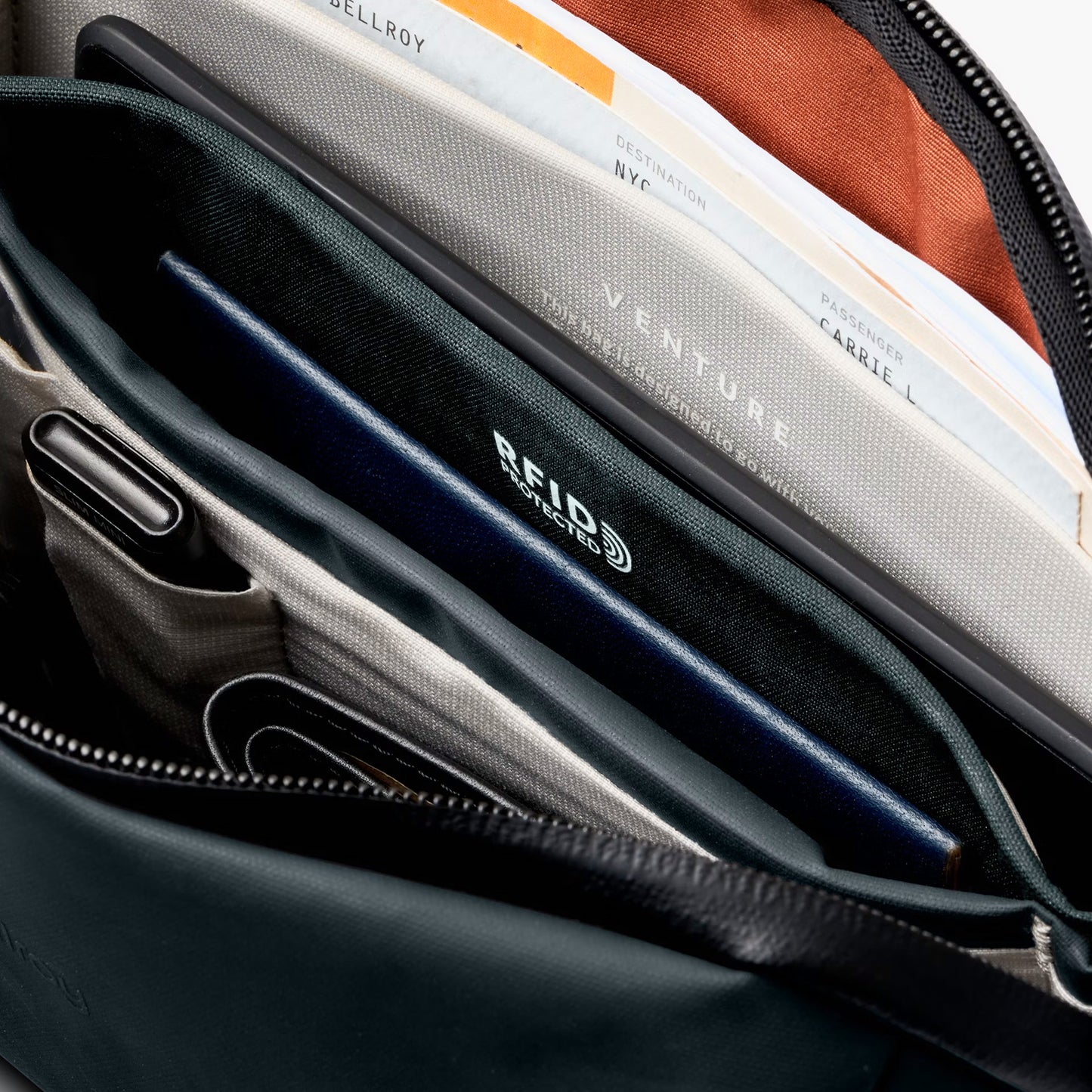 Bellroy Venture Travel Crossbody 3L, Deep Ocean